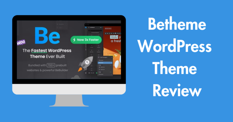 Betheme WordPress Theme Review