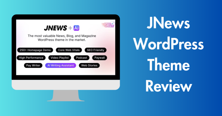 JNews WordPress Theme Review