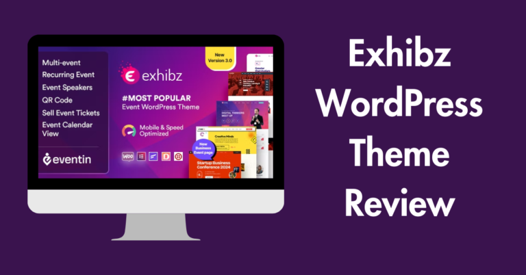 Exhibz WordPress Theme Review