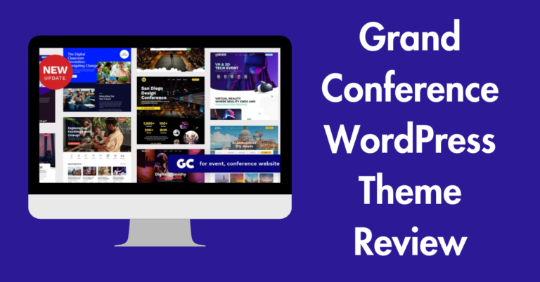 Grand Conference WordPress Theme Review