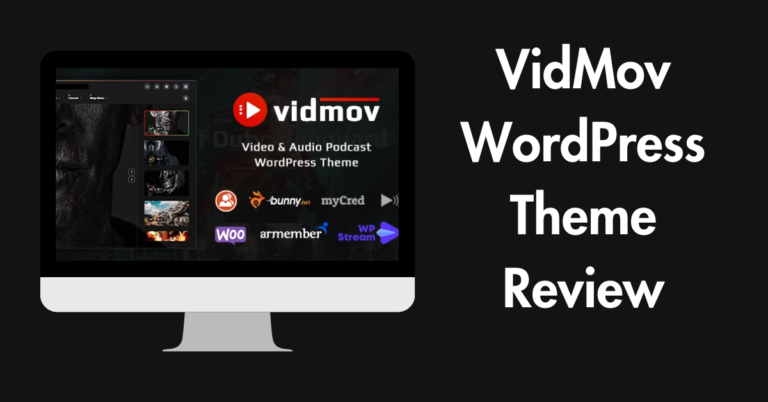 VidMov WordPress Theme Review