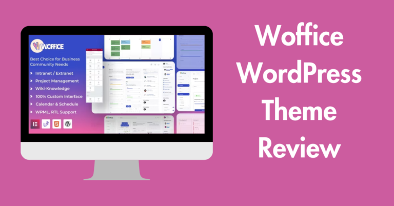 Woffice WordPress Theme Review